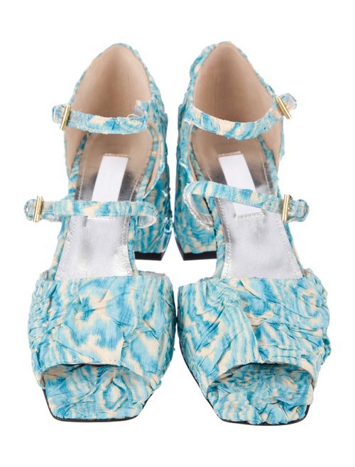 Suzanne Rae Printed D'Orsay Pumps