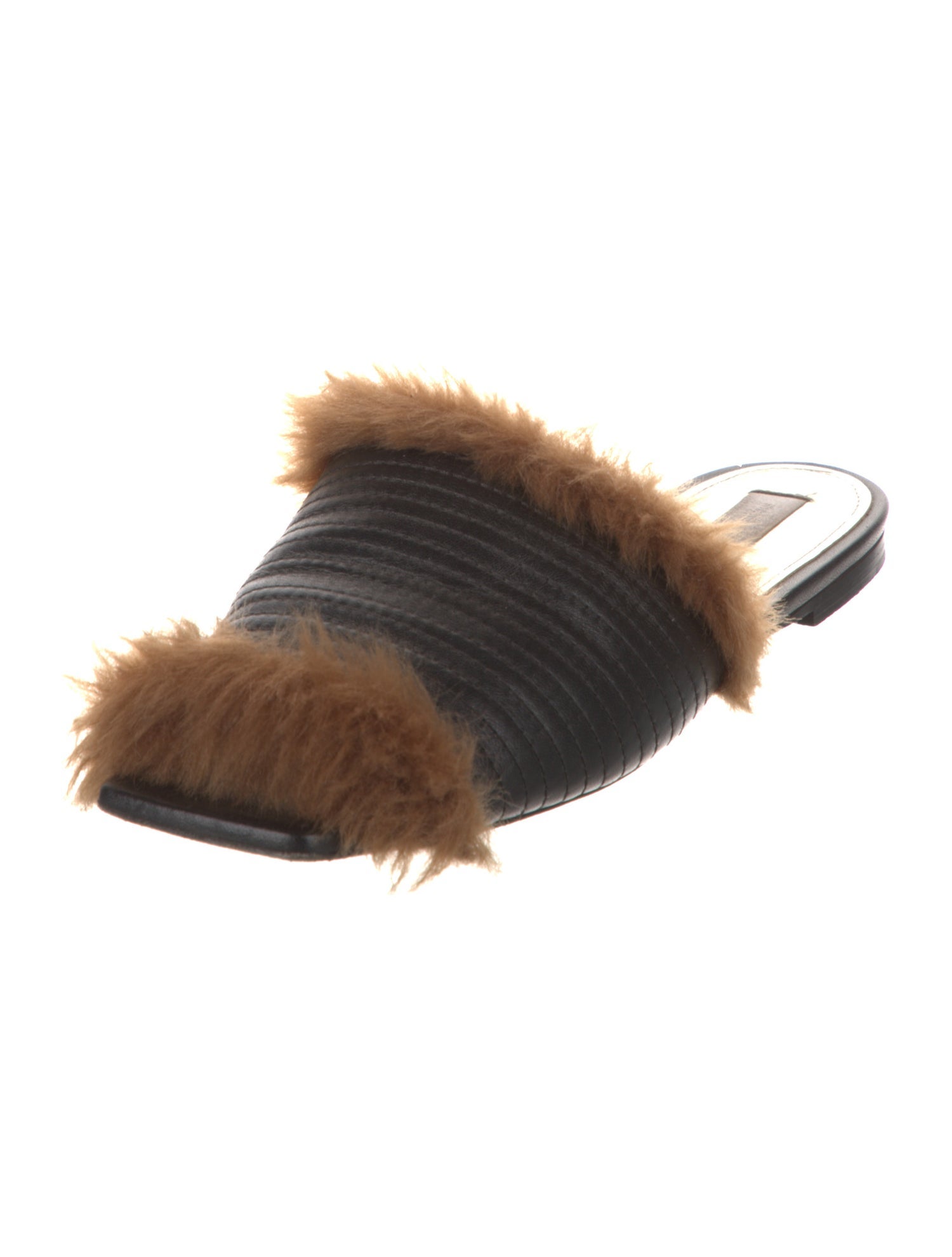 Suzanne Rae Leather Slides