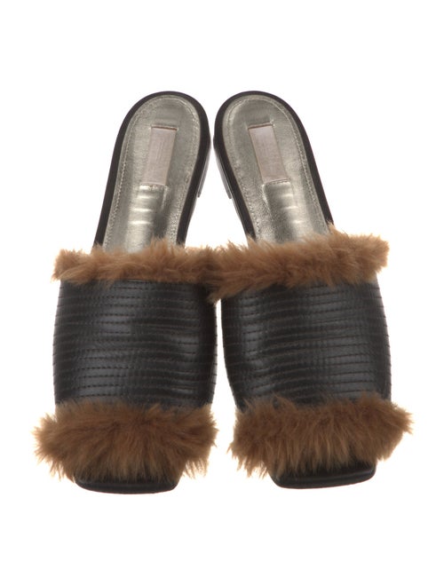 Suzanne Rae Leather Slides