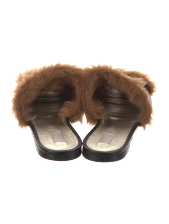 Suzanne Rae Leather Slides