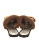 Suzanne Rae Leather Slides