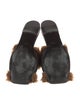 Suzanne Rae Leather Slides