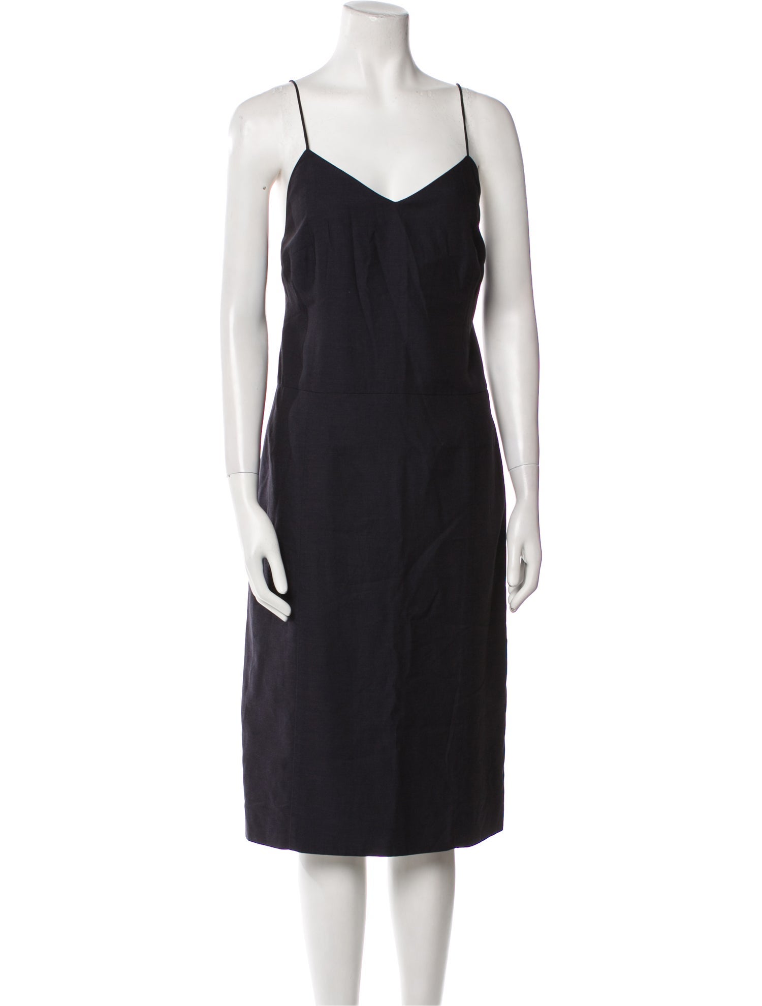 Suzanne Rae V-Neck Midi Length Dress