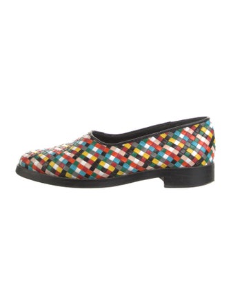 Suzanne Rae Leather Printed Flats