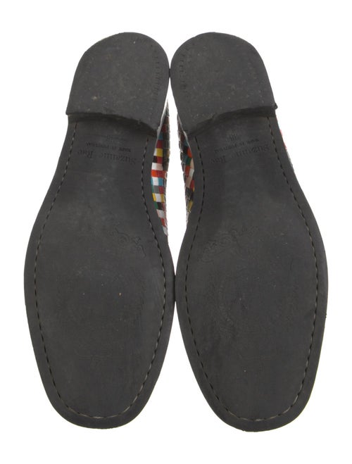 Suzanne Rae Leather Printed Flats