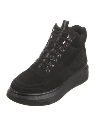 Suzanne Rae Suede Combat Boots