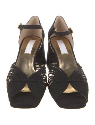 Suzanne Rae Satin Sandals