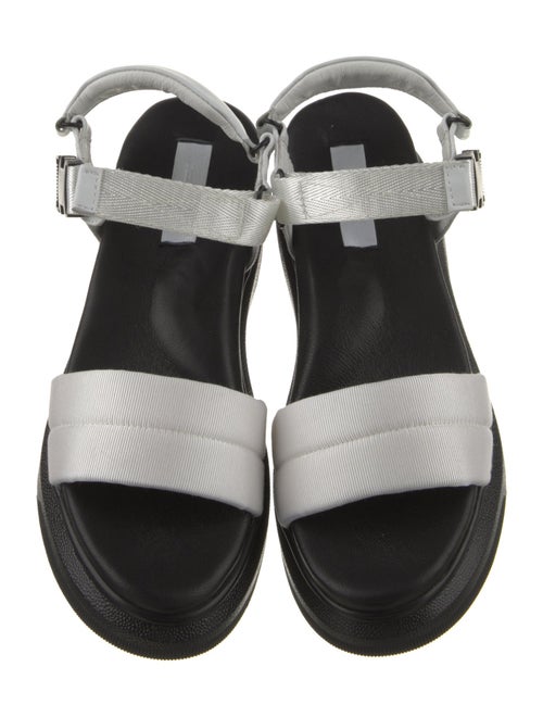 Suzanne Rae Canvas Colorblock Pattern Sandals