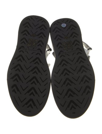 Suzanne Rae Canvas Colorblock Pattern Sandals