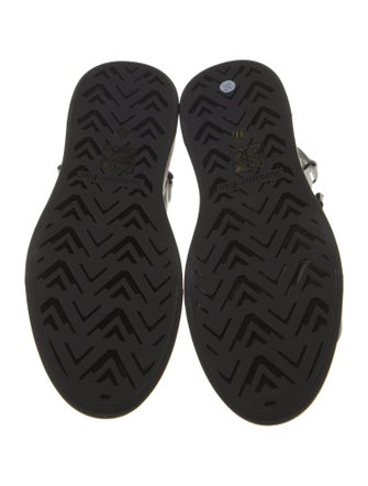 Suzanne Rae Canvas Colorblock Pattern Sandals