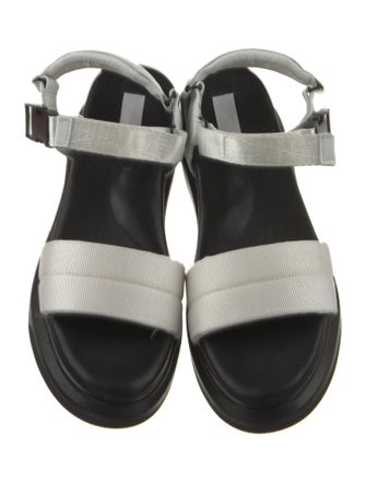 Suzanne Rae Canvas Colorblock Pattern Sandals