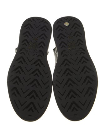 Suzanne Rae Ponyhair Colorblock Pattern Sandals