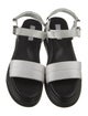 Suzanne Rae Ponyhair Colorblock Pattern Sandals