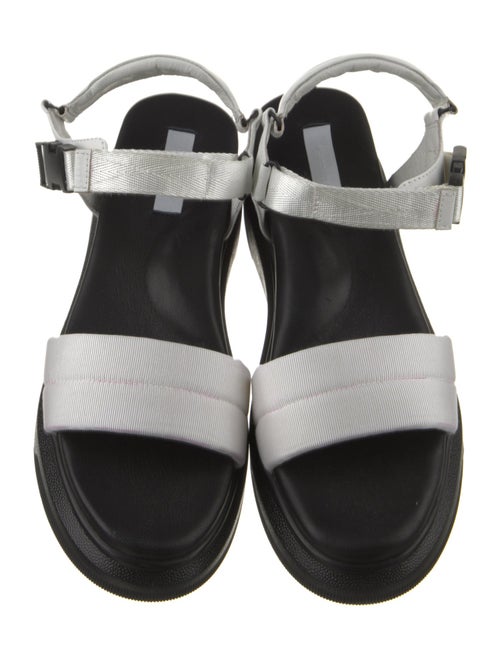 Suzanne Rae Canvas Colorblock Pattern Sandals