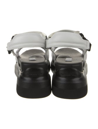 Suzanne Rae Canvas Colorblock Pattern Sandals