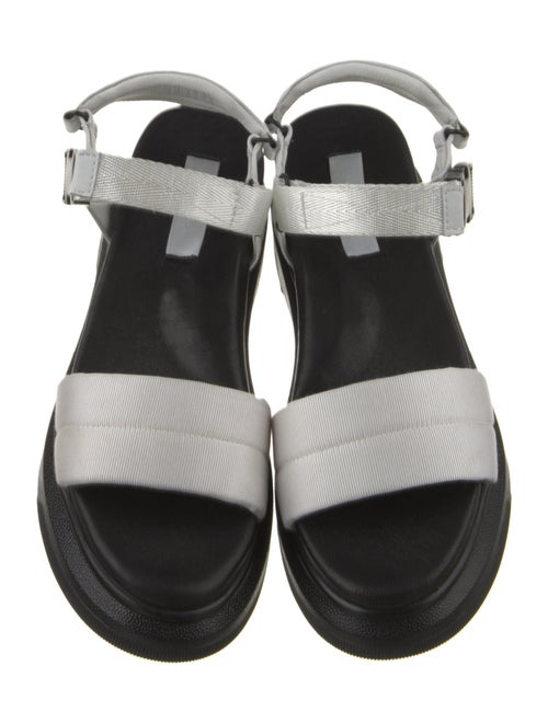 Suzanne Rae Canvas Colorblock Pattern Sandals