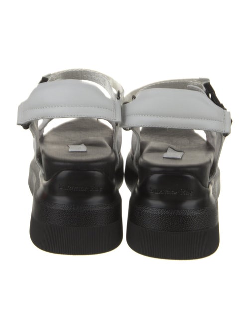 Suzanne Rae Canvas Colorblock Pattern Sandals