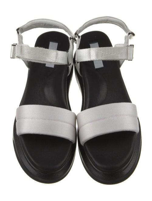 Suzanne Rae Canvas Colorblock Pattern Sandals