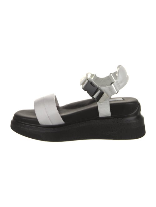 Suzanne Rae Canvas Colorblock Pattern Sandals