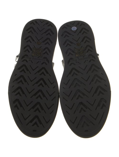 Suzanne Rae Canvas Colorblock Pattern Sandals