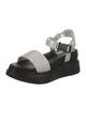 Suzanne Rae Canvas Colorblock Pattern Sandals