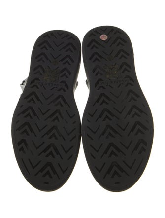 Suzanne Rae Canvas Colorblock Pattern Sandals