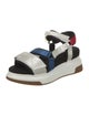 Suzanne Rae Nylon Colorblock Pattern Sandals