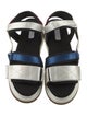Suzanne Rae Nylon Colorblock Pattern Sandals