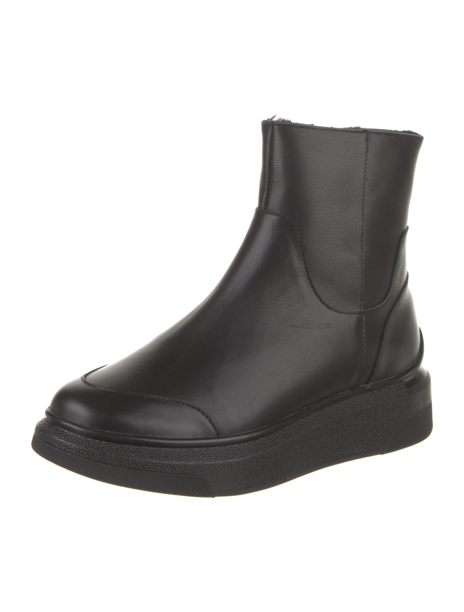 Suzanne Rae Leather Chelsea Boots