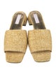 Suzanne Rae Raffia Glitter Accents Slides