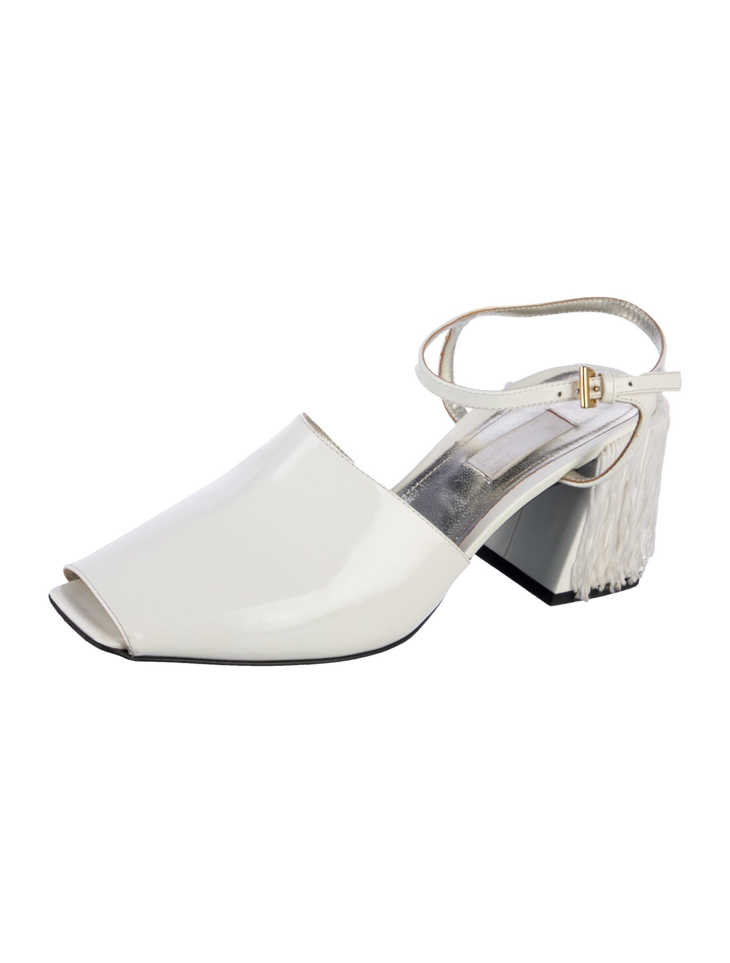 Suzanne Rae Patent Leather Sandals