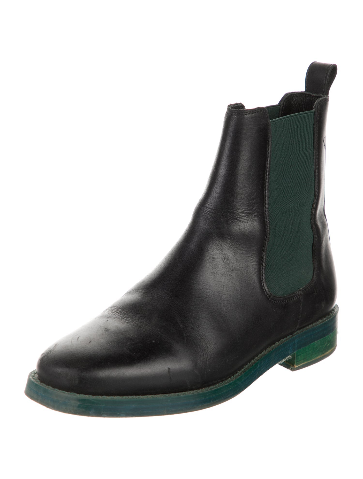 Suzanne Rae Leather Chelsea Boots