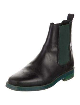 Suzanne Rae Leather Chelsea Boots