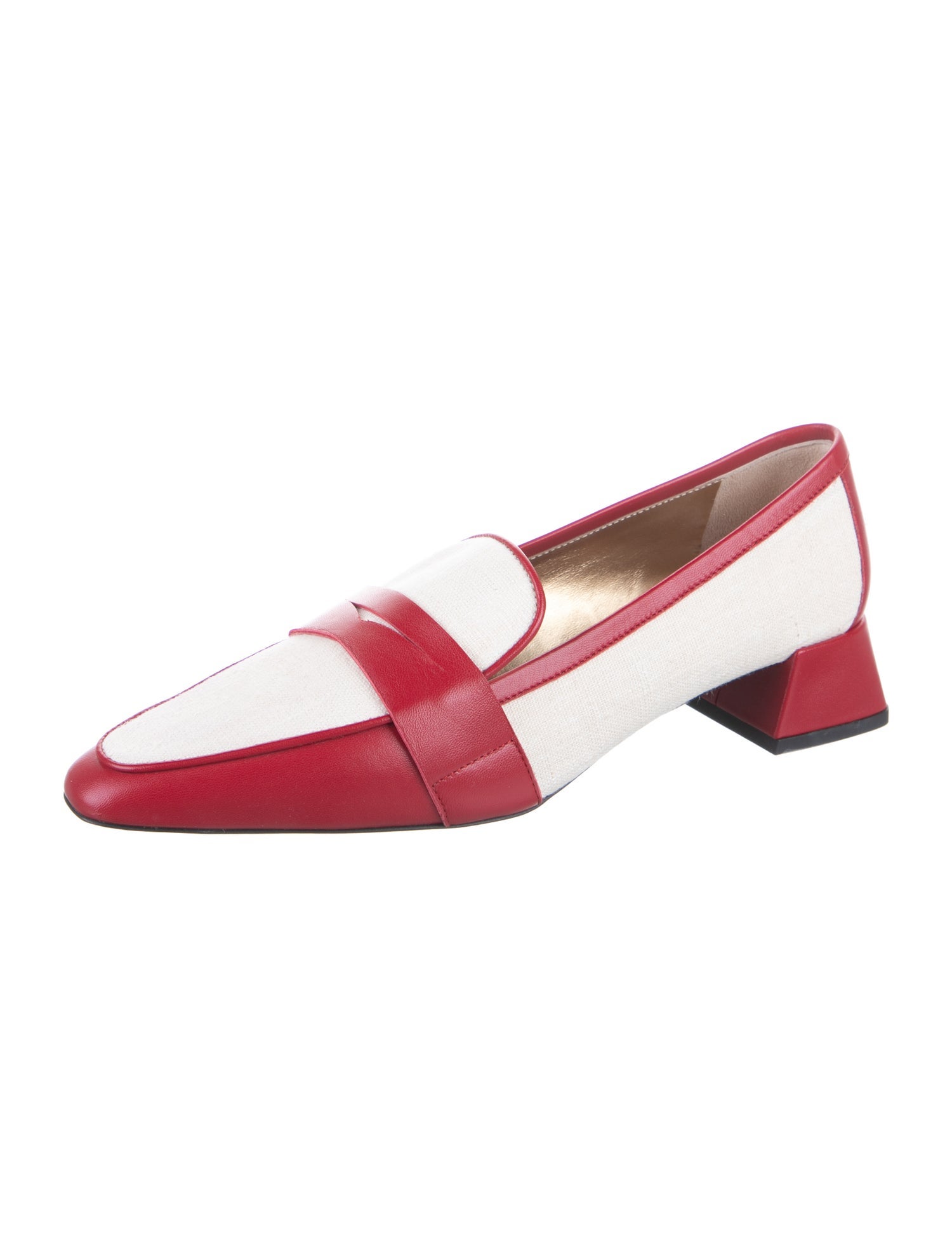 Suzanne Rae Leather Trim Embellishment Loafers