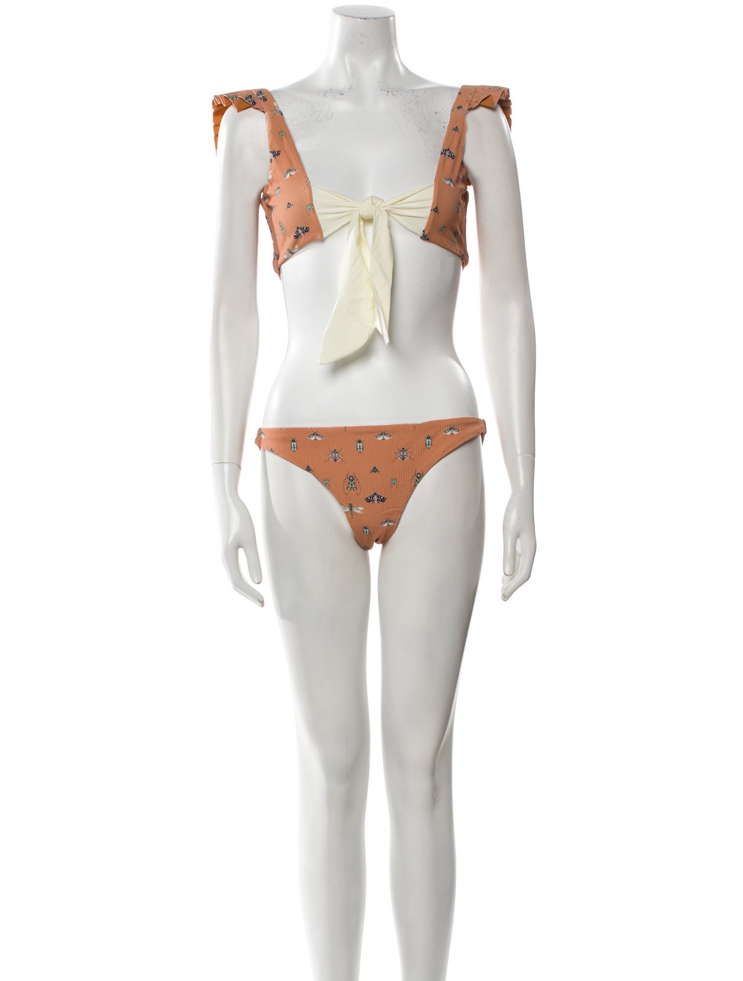 Sanlier Animal Print Bikini