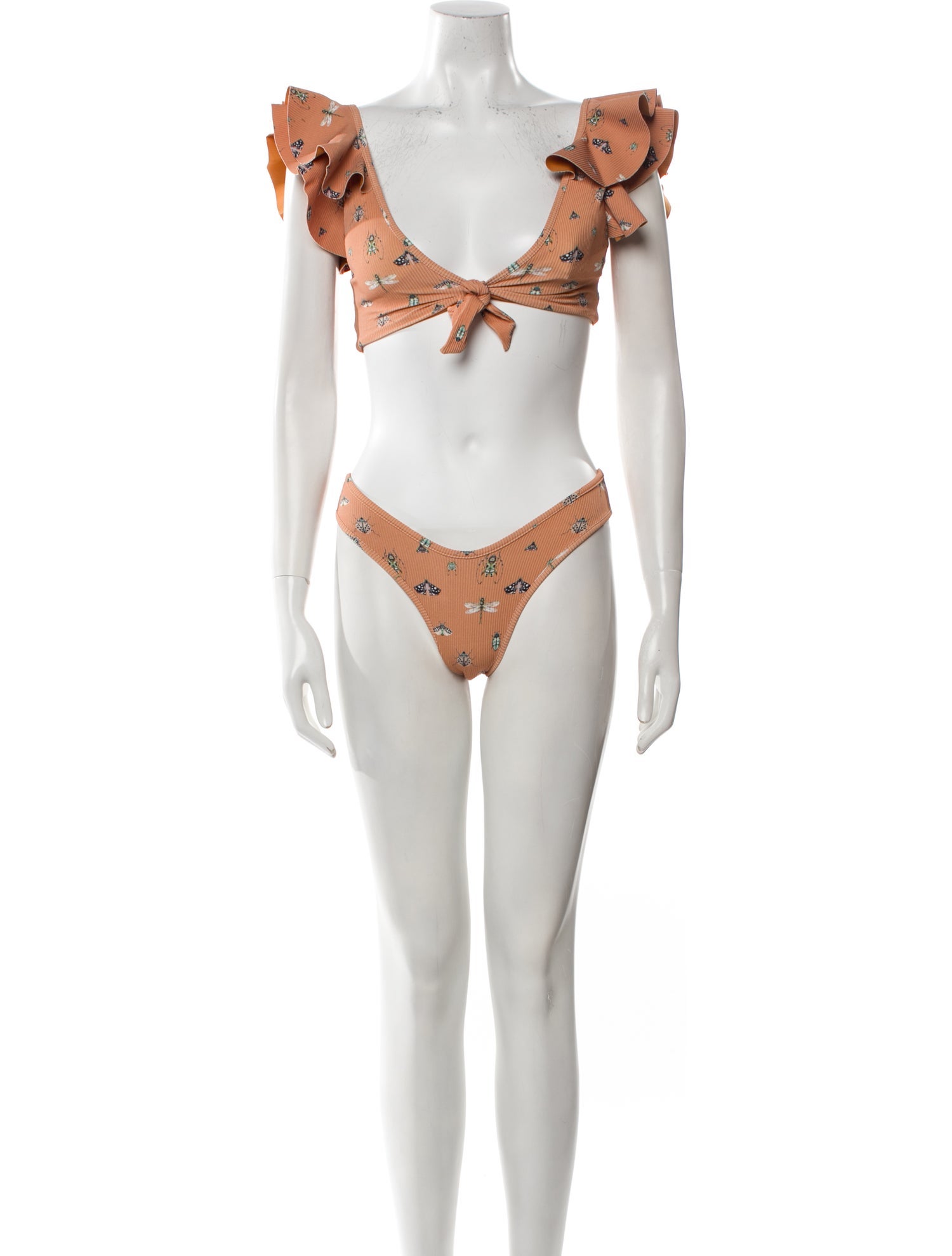 Sanlier Printed Bikini