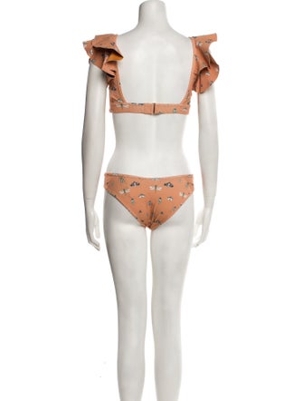 Sanlier Animal Print Bikini