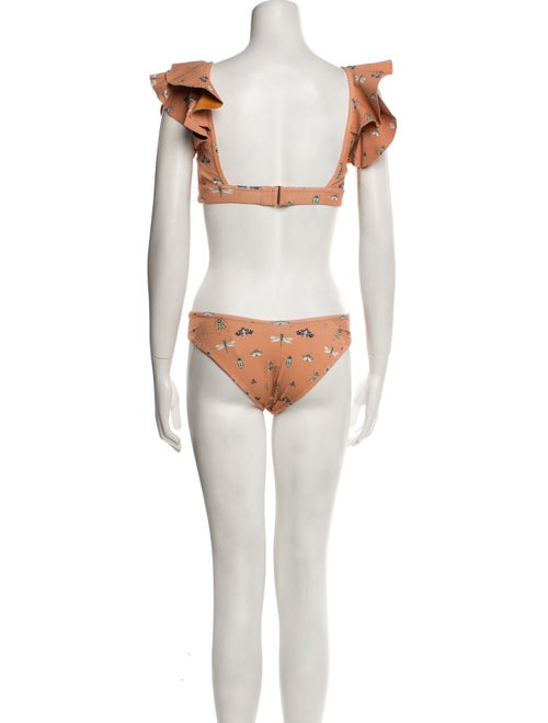 Sanlier Animal Print Bikini