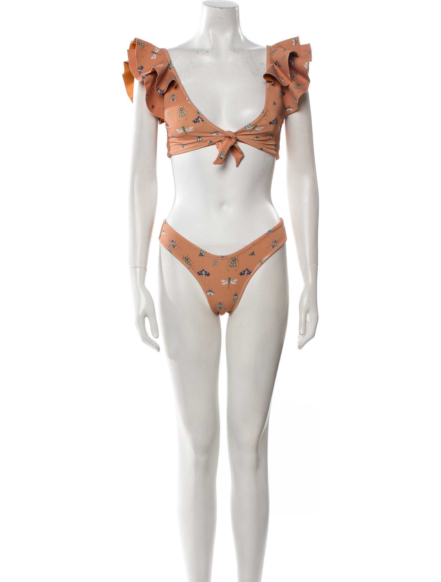 Sanlier Printed Bikini
