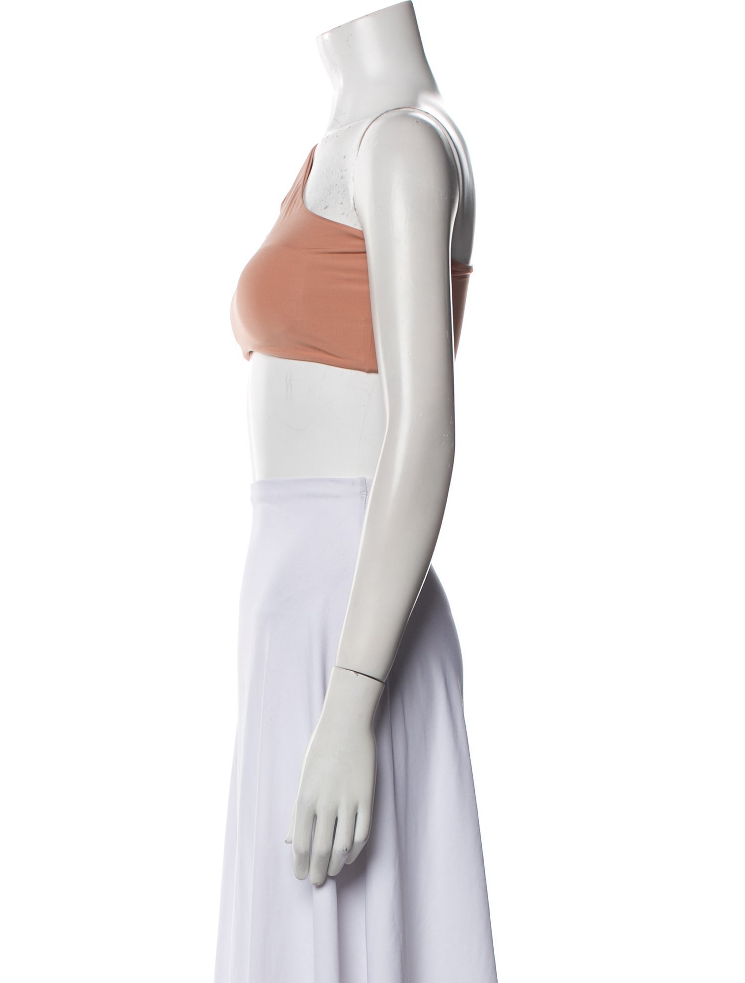 Sanlier One-Shoulder Short Sleeve Crop Top w/ Tags