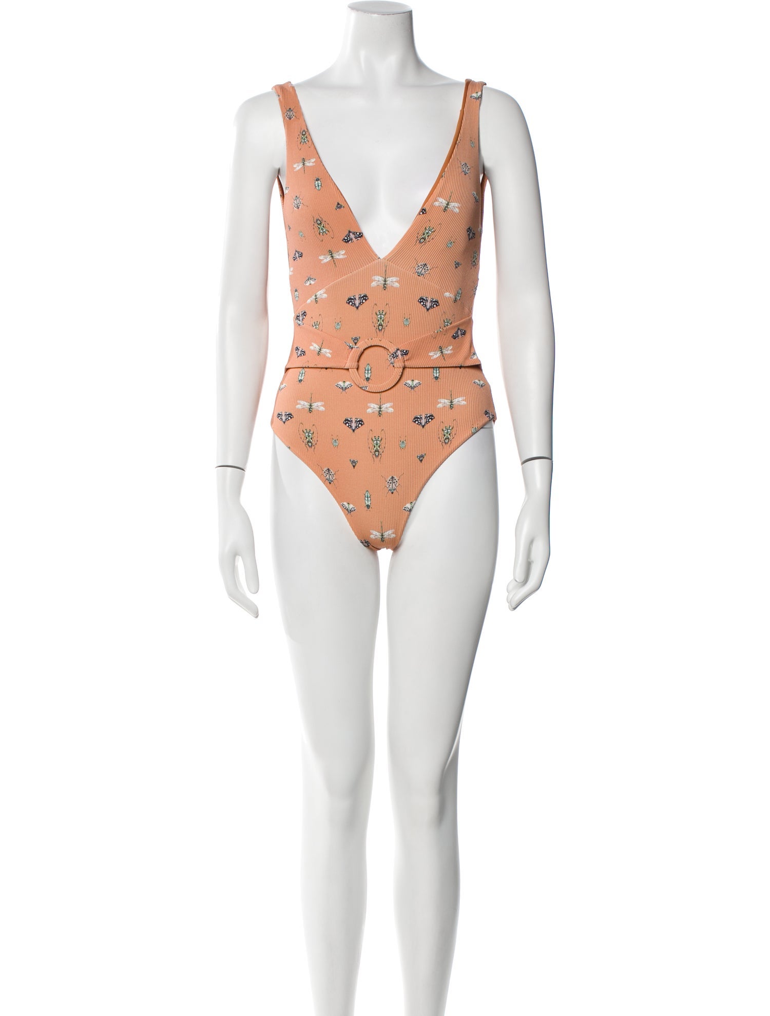 Sanlier Printed One-Piece w/ Tags