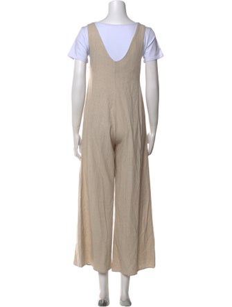 Sanlier Square Neckline Jumpsuit