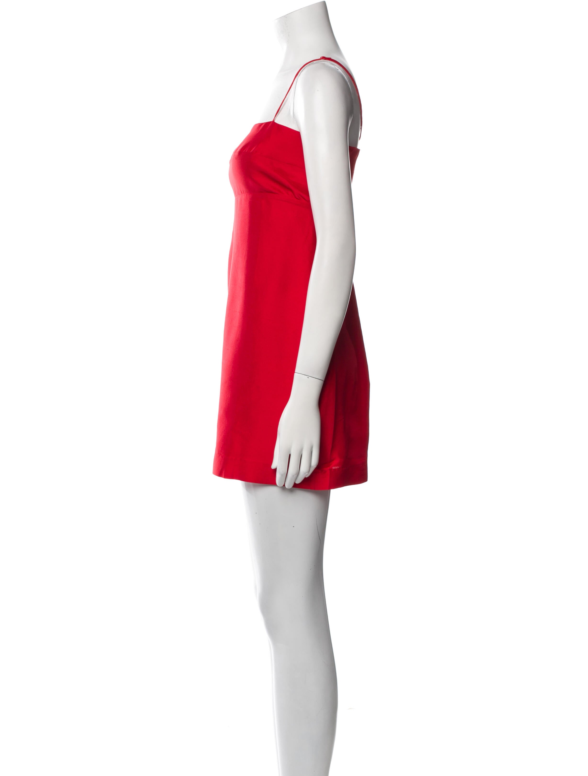 SUPER RÉAL: Claudia Schiffer Silk Mini Dress