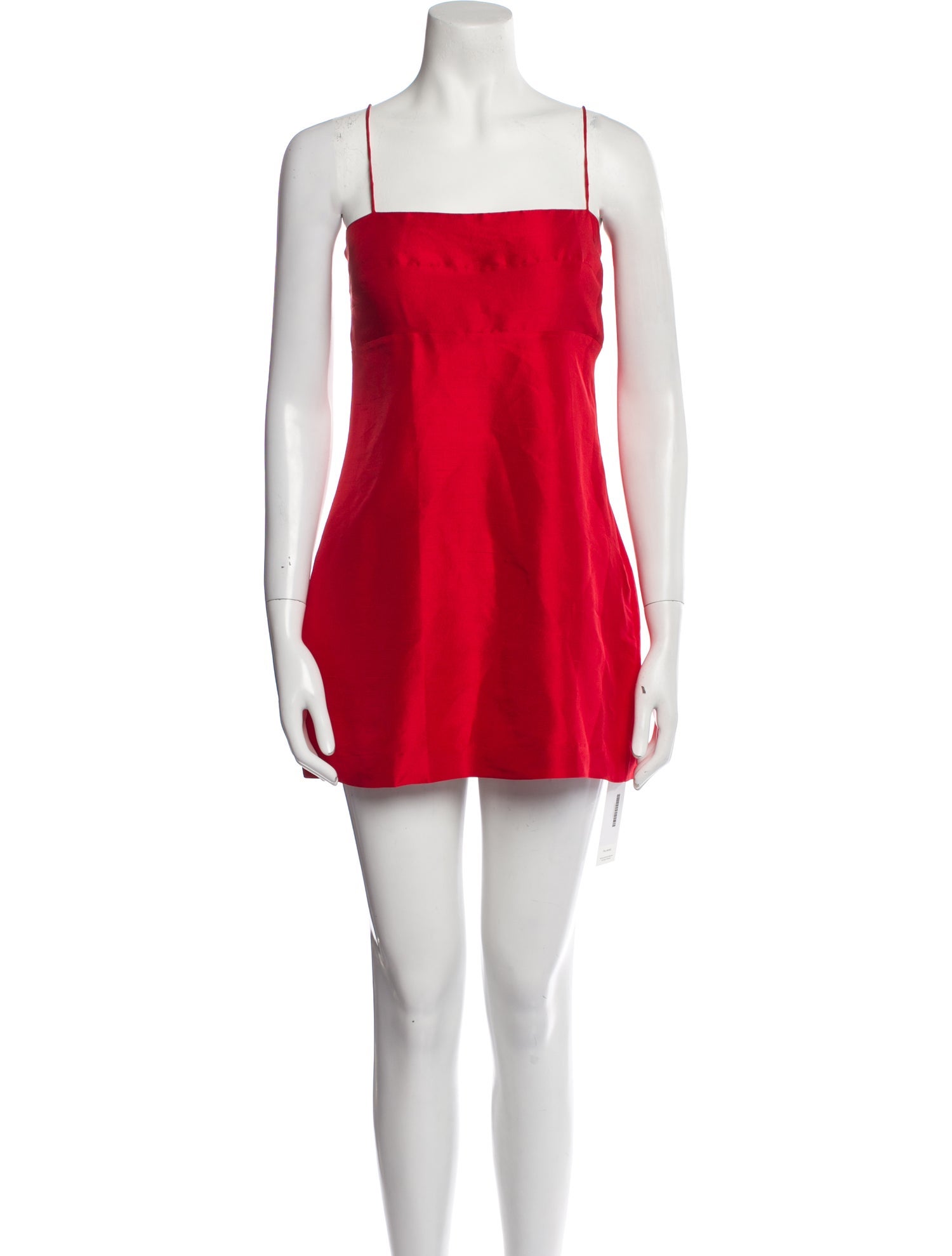 SUPER RÉAL: Claudia Schiffer Silk Mini Dress