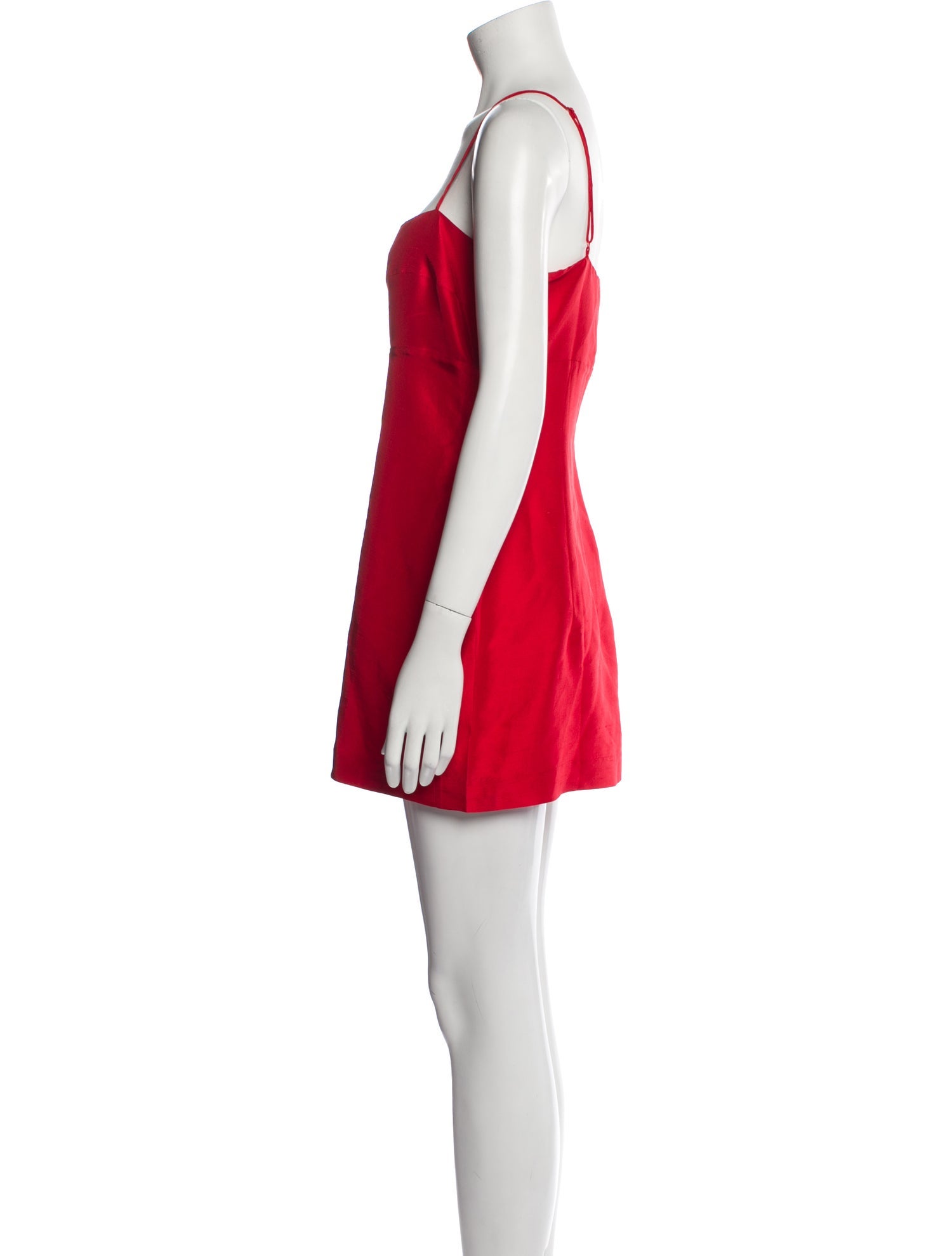 SUPER RÉAL: Claudia Schiffer Silk Mini Dress