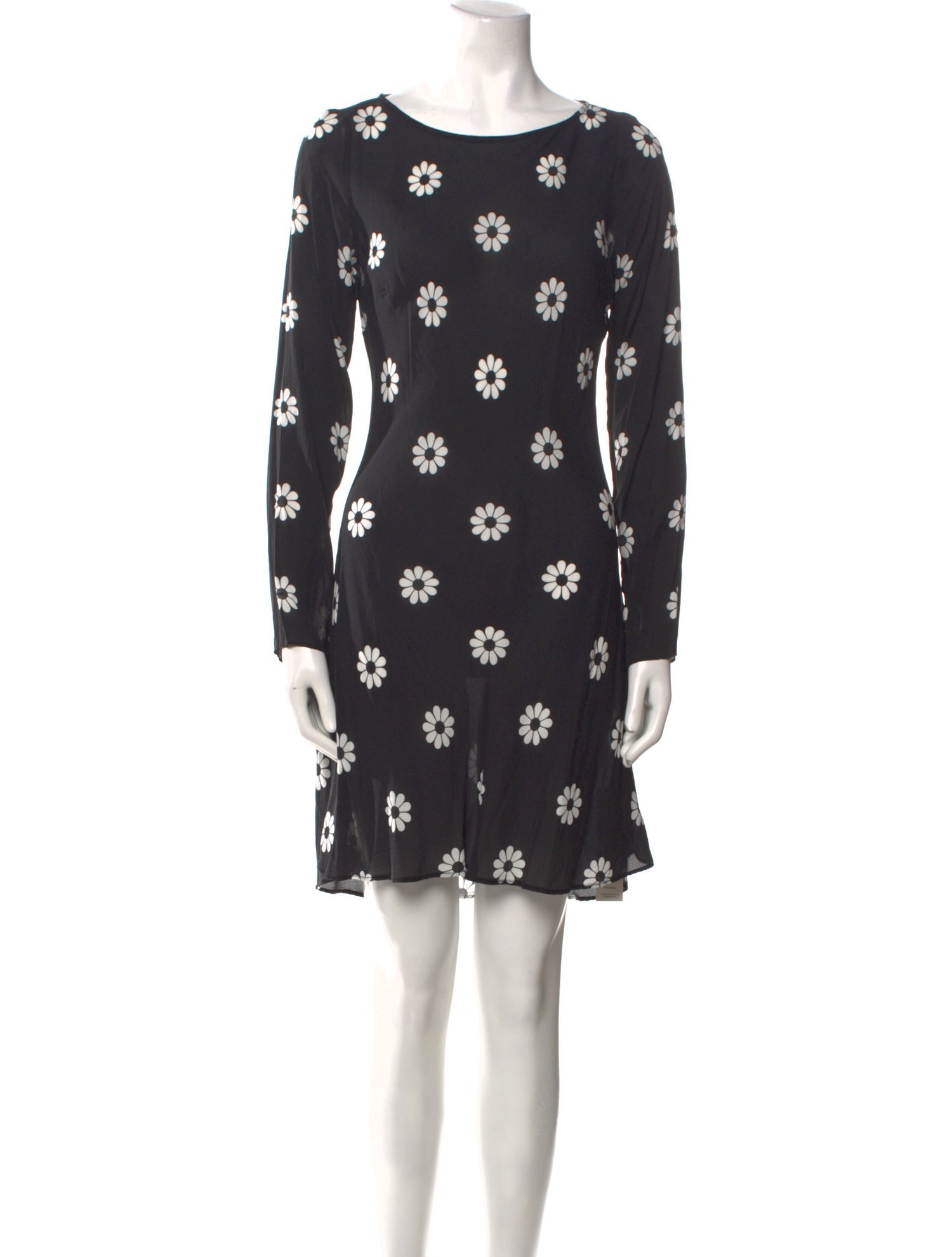 SUPER RÉAL: Claudia Schiffer Silk Mini Dress