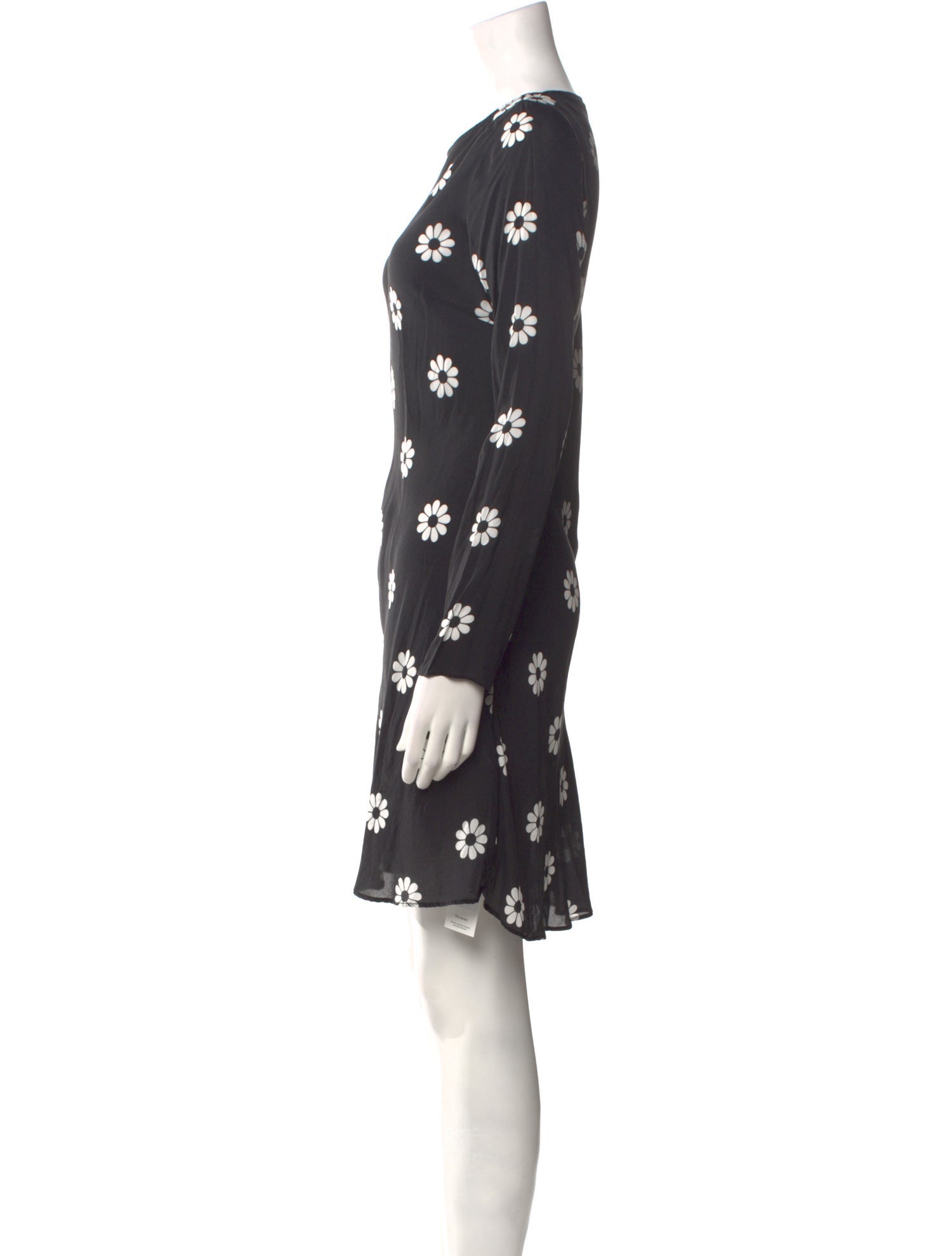 SUPER RÉAL: Claudia Schiffer Silk Mini Dress