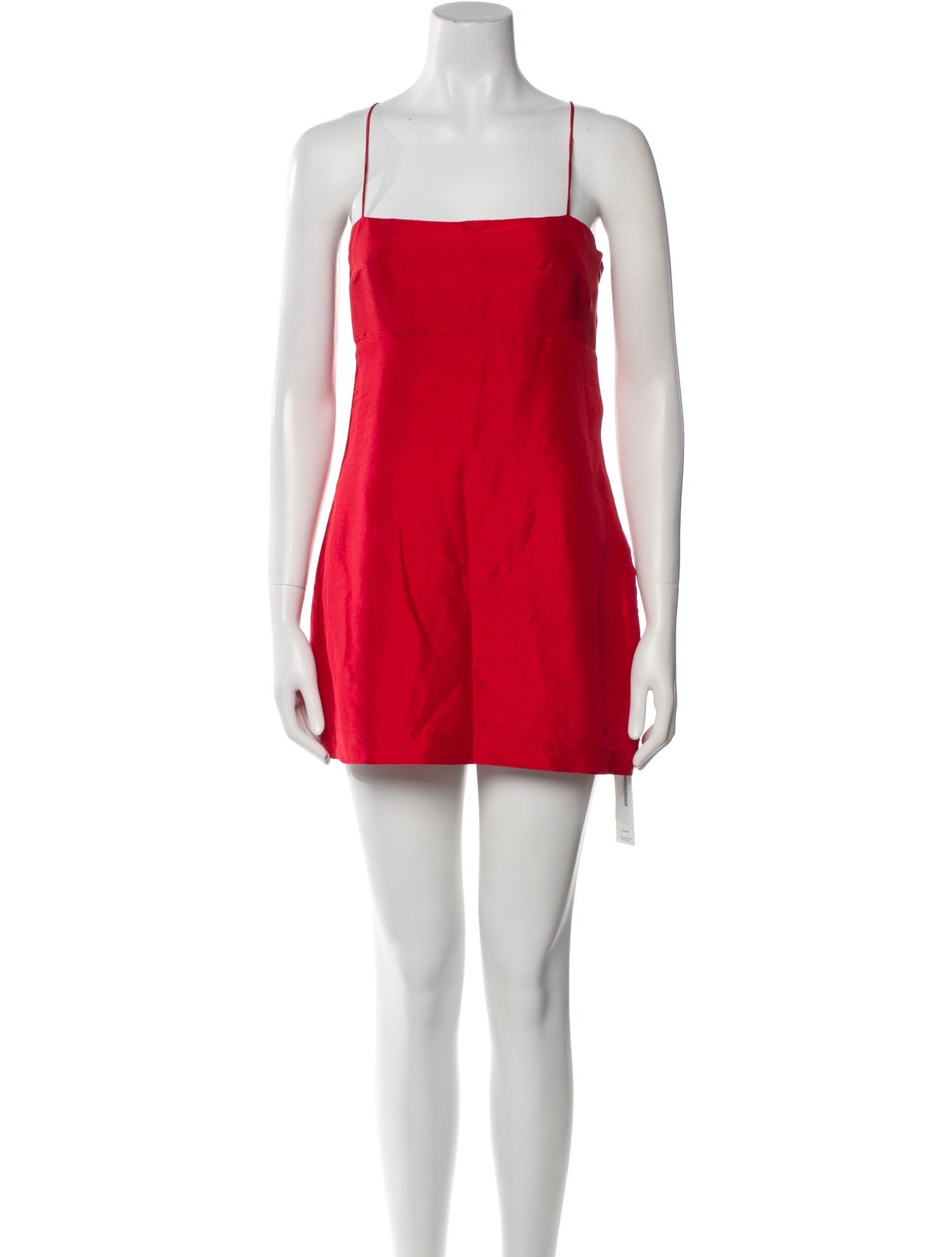 SUPER RÉAL: Claudia Schiffer Silk Mini Dress