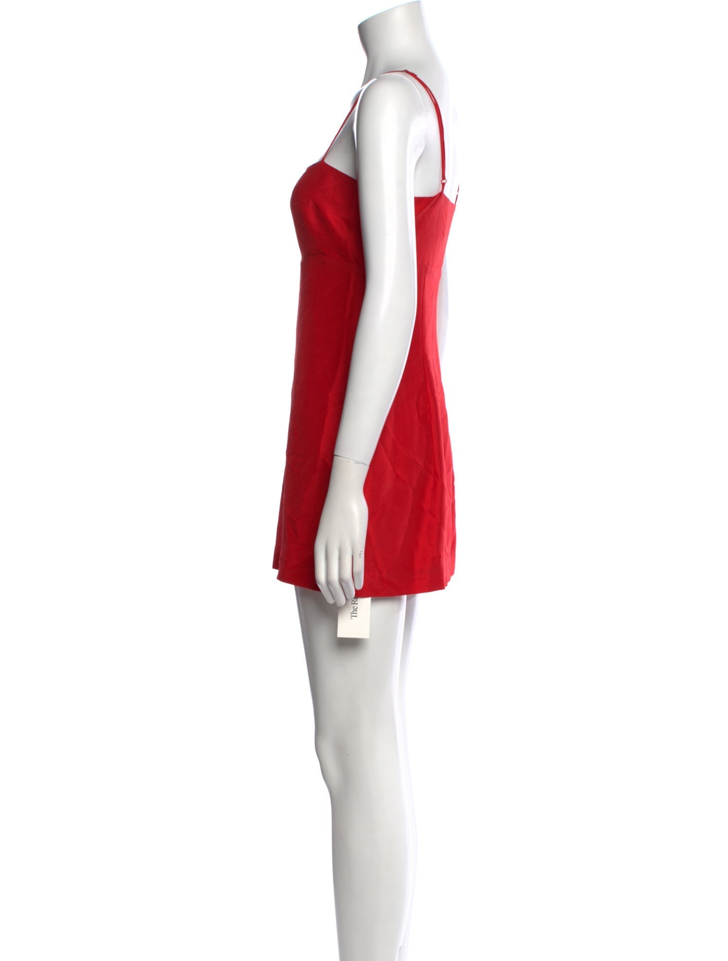 SUPER RÉAL: Claudia Schiffer Silk Mini Dress