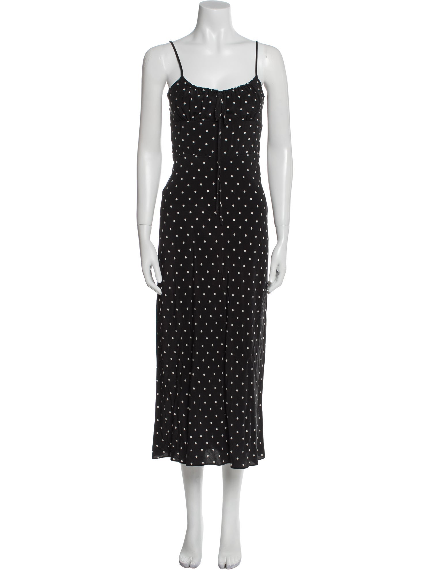 SUPER RÉAL: Claudia Schiffer Silk Long Dress